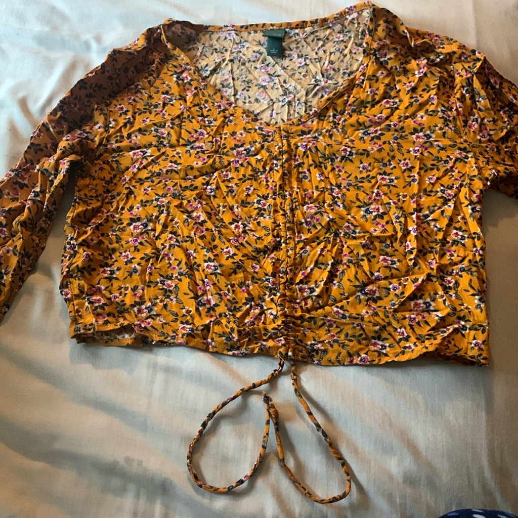 Spring Flowered Blouse